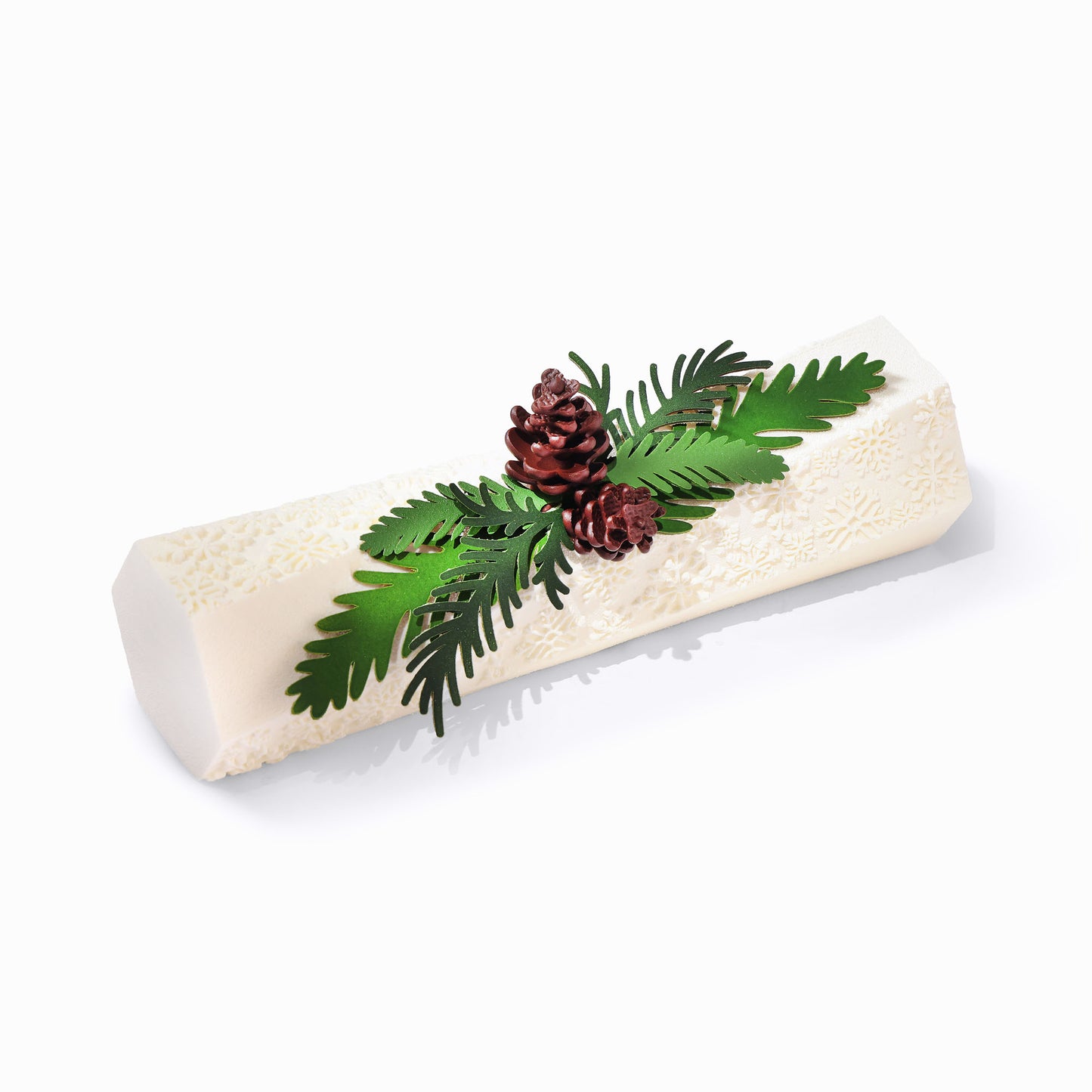 Christmas Log Cake - Vanilla Caramel