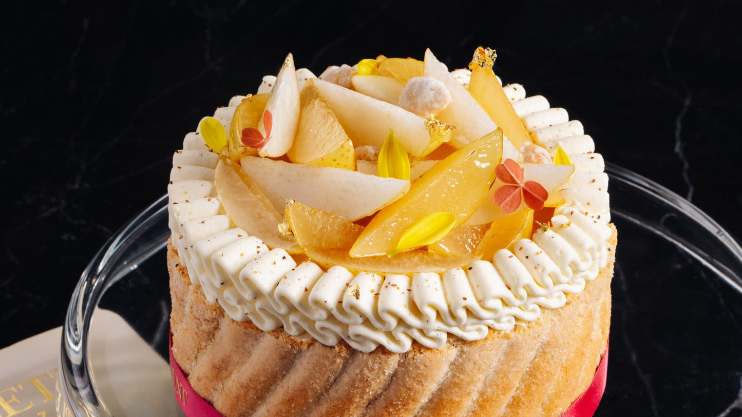 Pear Charlotte Cake