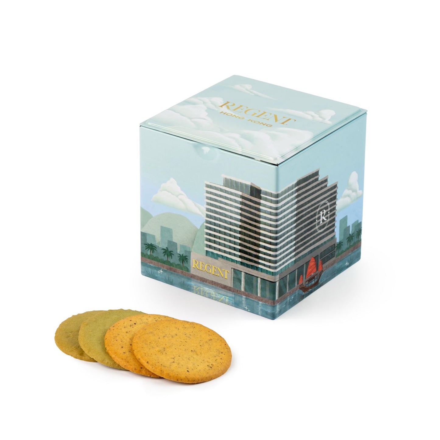 Regent Tea Cookie Tin Box