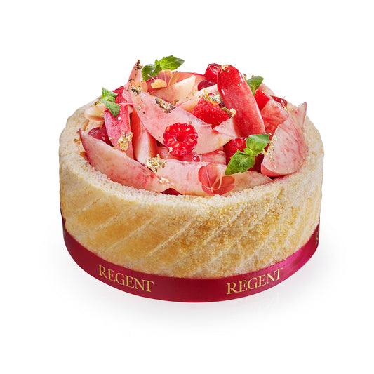 Peach Charlotte Cake