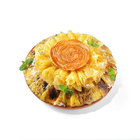 柑橘黑柠菠萝挞