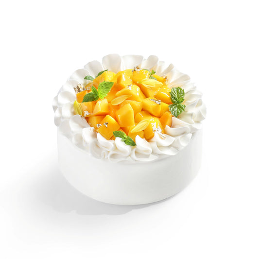 芒果鲜奶油蛋糕
