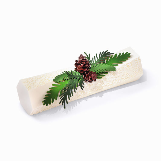 Christmas Log Cake - Vanilla Caramel