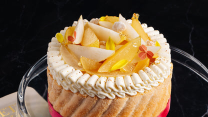 Pear Charlotte Cake