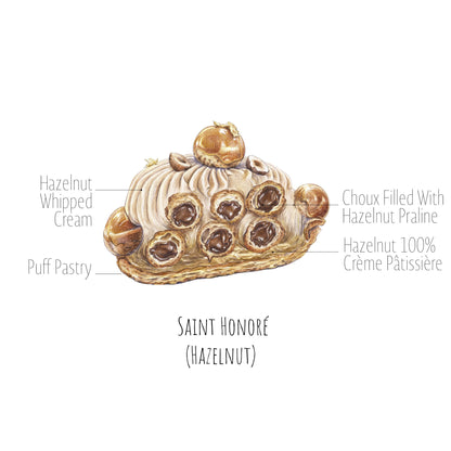Hazelnut Saint Honoré