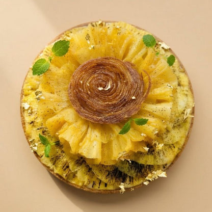 柑橘黑檸菠蘿撻