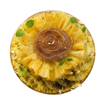 柑橘黑檸菠蘿撻